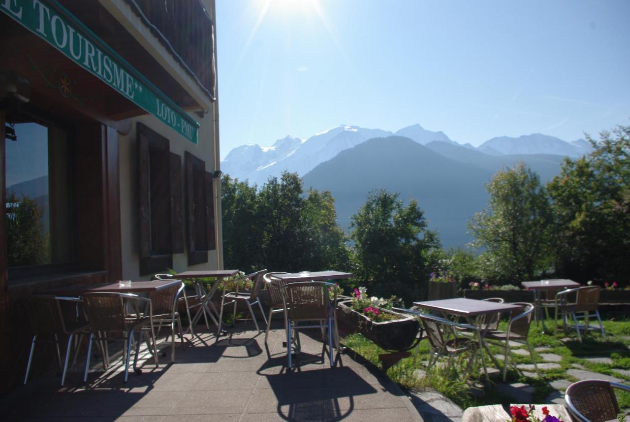 Hotel Le Tourisme Plateau dʼAssy Exterior foto